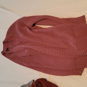 Pink cardigan